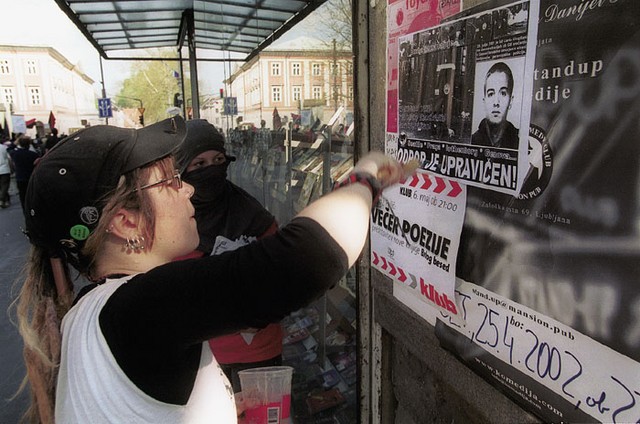 Ruplovi izganjalki globalizacije, 1. maja v Ljubljani