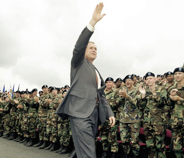 Bush v Fort Drumu