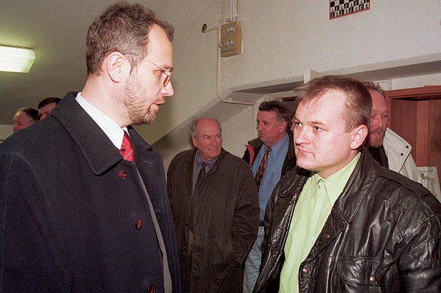 Boris Sovič in Franc Kangler