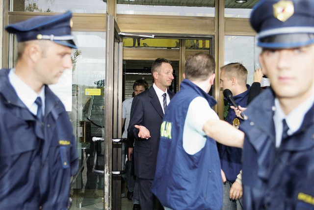 Koprski župan Boris Popovič na obisku pri preiskovalnem sodniku