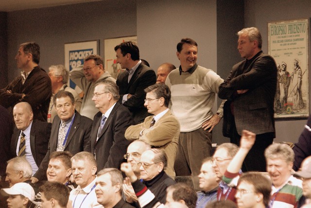 Častna loža jadranskih voditeljev: Milo Djukanović, Vladimir Šeks, Borut Pahor, Anton Rop in Ivo Sanader