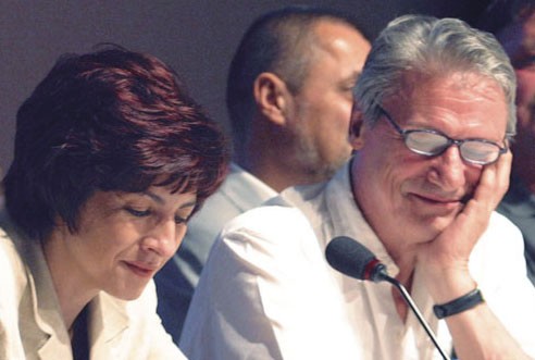 Romana Jurdan Cizelj in Niko Grafenauer: 'Če ste si vi predstavljali mrtvo predsedstvo, potem si ga predstavljajte brez mene!'