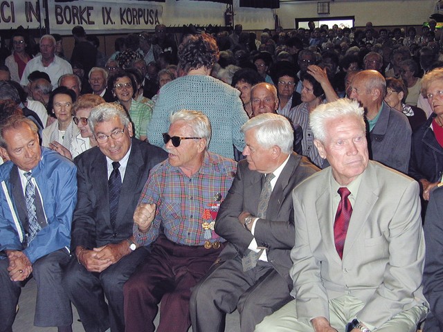 Srečanje ob 60. letnici napada IX. korpusa na železniško progo in komunikacije v Baški grapi
