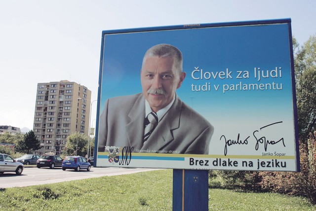 Janko Šopar, ko je še mislil, da bo kandidiral na listi SNS