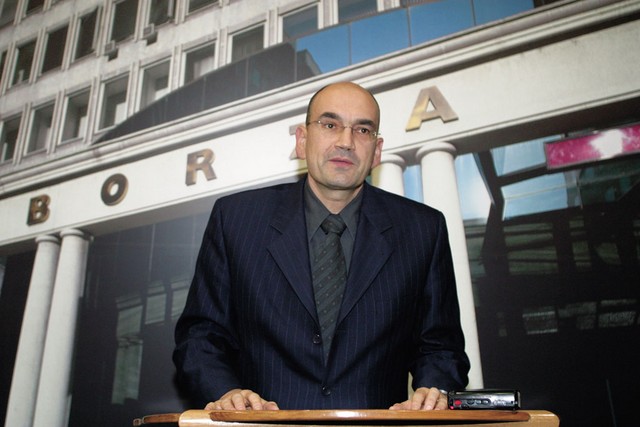 Odšel je prvi mož borze Draško Veselinovič