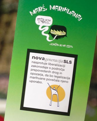 Nova generacija SLS na antimarihuana maršu