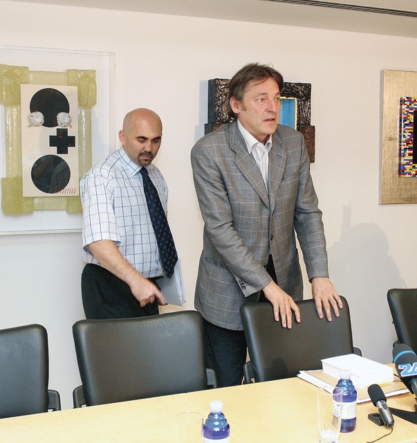 Vladar in njegov pomočnik: Igor Prodnik in Vasko Simoniti
