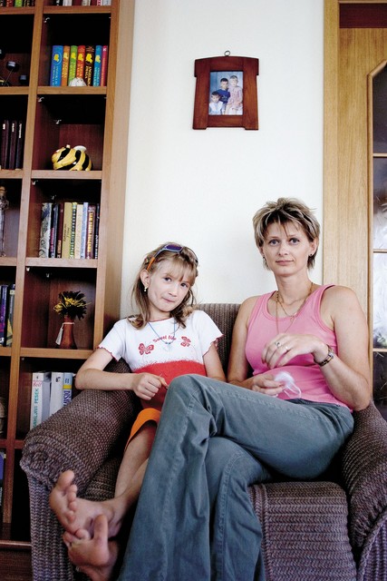Lidija Basarac s hčerko Nino