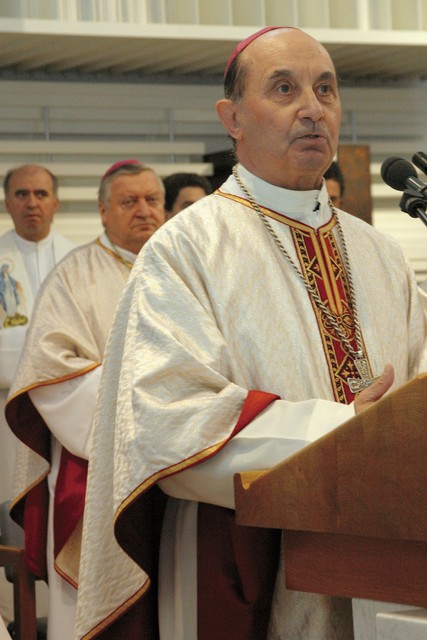 Dr. Franc Kramberger, mariborski škof in predsednik Komisije za sredstva družbenega obveščanja pri SŠK