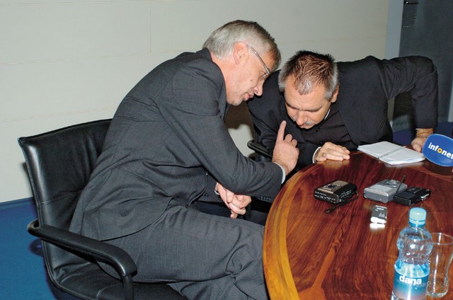 Danilo Slivnik, novi član uprave Dela in Tomaž Perovič, predsednik uprave Dela