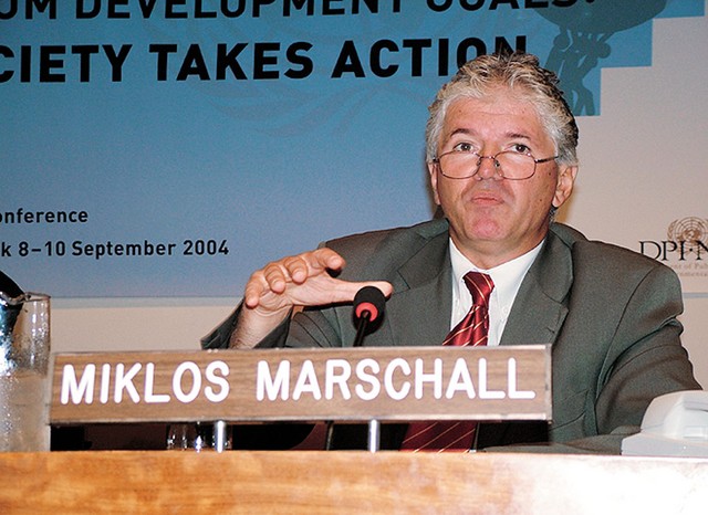 Miklos Marshall, direktor Transparency International za Evropo in srednjo Azijo