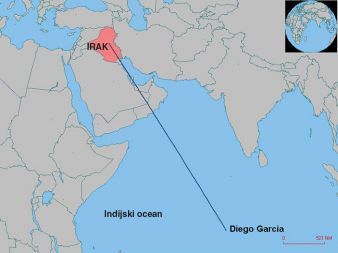 Vojaški analitik John Pike je prepričan, da je Diego Garcia najpomembnejša ameriška vojaška utrdba, iz katere bodo ZDA, ob podpori vojaškega oporišča na otoku Guam v zahodnem Pacifiku, kamor nameravajo preseliti del opreme iz oporišč na japonskem otoku Okinava, od leta 2015 lahko &ldquo;upravljale&rdquo; svet. Čeprav se britansko-ameriška zakupna pogodba izteče leta 2016, se domačini na otočje najbrž ne bodo nikoli vrnili.