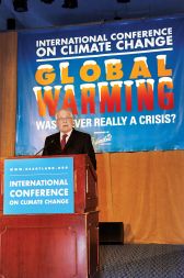 Češki predsednik Vaclav Klaus, najbolj znani klimatski skeptik med politiki