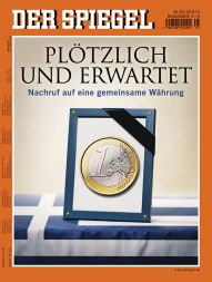 Nekrolog skupni evropski valuti, kot ga vidi nemški Spiegel