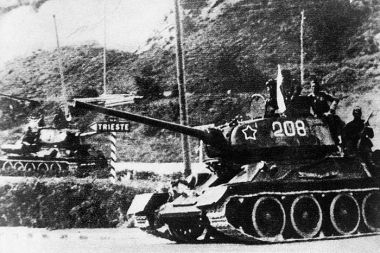 Prihod Jugoslovanske vojske v Trst ob koncu vojne leta 1945
