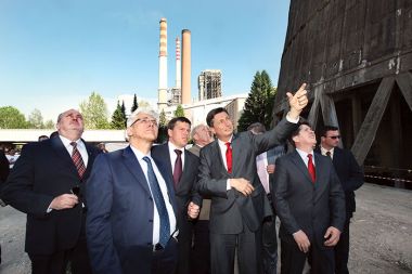 Uroš Rotnik z vladno delegacijo še v času direktorovanja