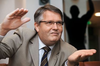 Albin K&auml;lin, prvi direktor, ki je koncept Od zibelke do zibelke preizkusil v praksi