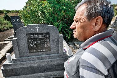 Družinski grob Weissm&uuml;llerjevih v Međi