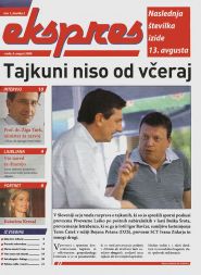 Ekspres: Na prvem predvolilnem soočenju z Borutom Pahorjem na RTV je Janez Janša citiral misel iz uvodnika v novem brezplačniku Ekspres, o mafijskih medijih