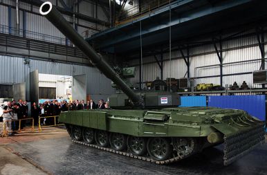 Tank Degman, ponos hrvaškega podjetja Đuro Đaković, ki je \