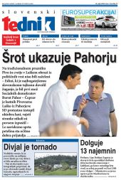 Slovenski tednik: Z SDS-om usklajen in z državnimi sredstvi podprt brezplačnik Slovenski tednik ne bo prikazan kot strošek strankine volilne kampanje