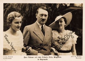 Hitler in Wagnerjevi vnukinji, Verena Wagner in Friedelind Wagner 