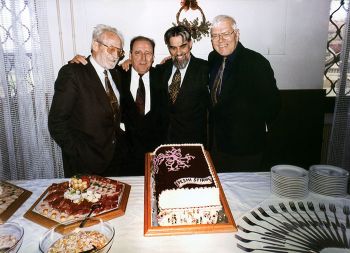 Literarni večer v Višnji gori ob 45-letnici izdaje zbirke Pesmi štirih (1998)