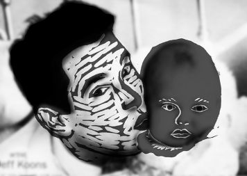 Koons & Son, injekt print, 1999