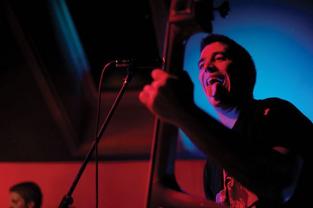 KONCERT »MONSTERS OF LOTMERK«, LJUTOMERSKI »CYPHER LOUIS«, BAR KLUB, GROSSMANNOV FESTIVAL FANTASTIČNEGA FILMA IN VINA, LJUTOMER | Matjaž Tančič