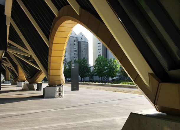 Športni park Stožice, Ljubljana, 2010/11, Sadar+Vuga arhitekti (krajinska arhitektura AKKA) 