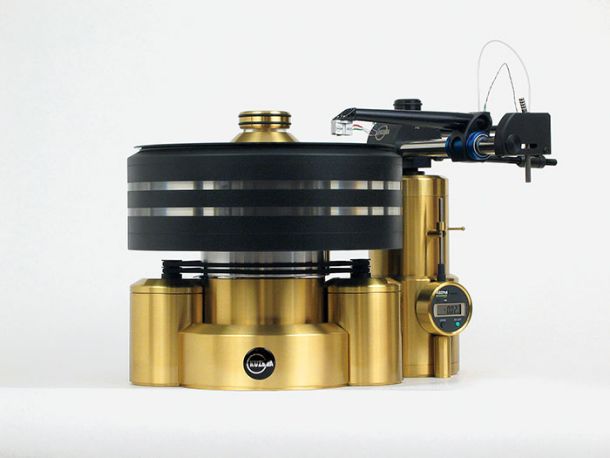 Gramofon stabi XL Turntable, 1999, avtor: Franc Kuzma, Kuzma d.o.o., Hotomaže