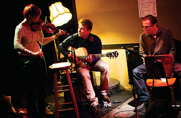 Slovensko-poljski jazz trio "Lost and loud", Madame Claude, Berlin, Nemčija | Saša Huzjak